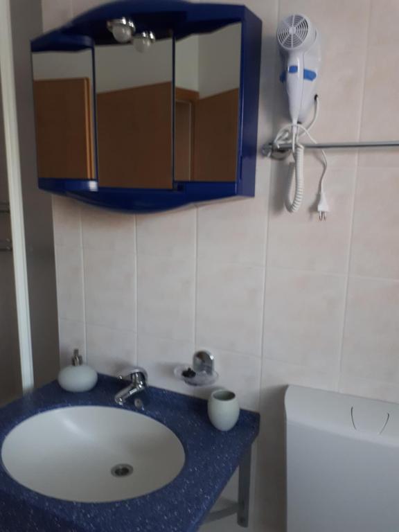 Koupelna v ubytování Apartments Bambi