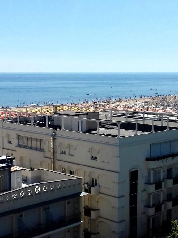 Nespecifikovaný výhled na moře nebo výhled na moře při pohledu z hotelu