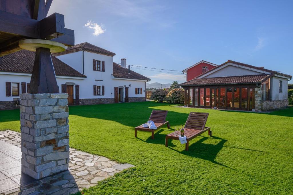 Casas rurales Cai Llope en Oviñana, Asturias