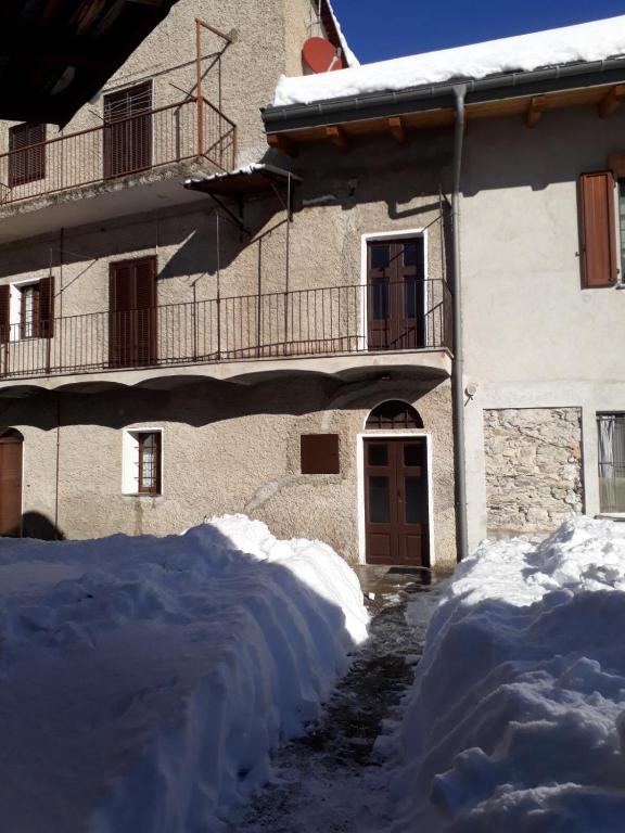 Budynek, w którym mieści się apartament