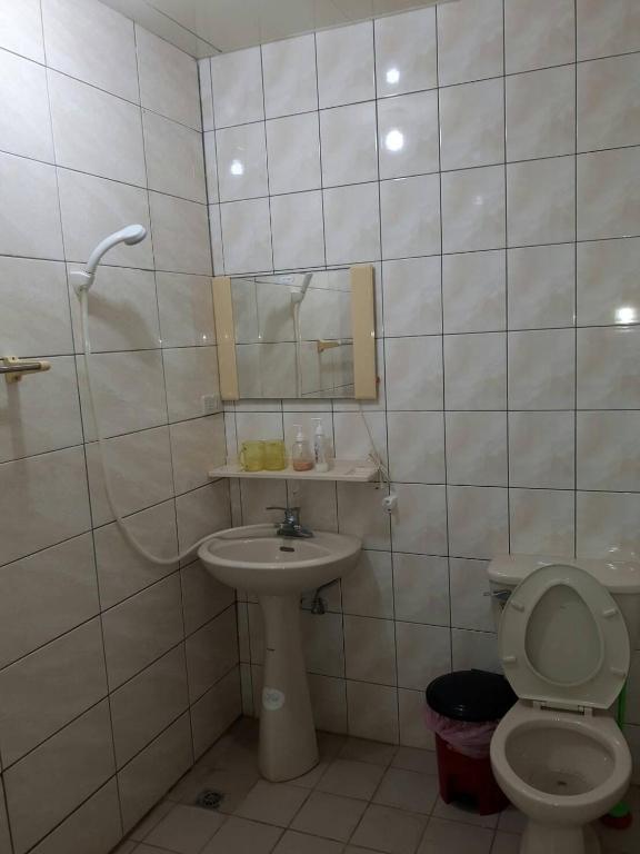 Koupelna v ubytování Hsianghua Guesthouse