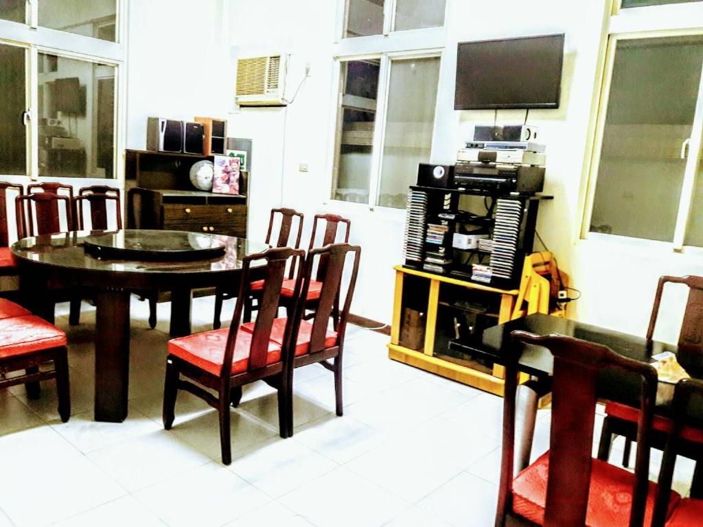 Kuchyň nebo kuchyňský kout v ubytování Hsianghua Guesthouse