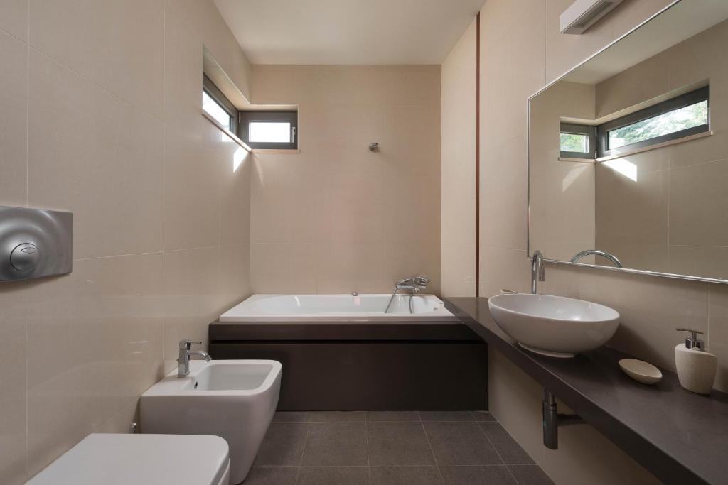 A bathroom at Almond Villa