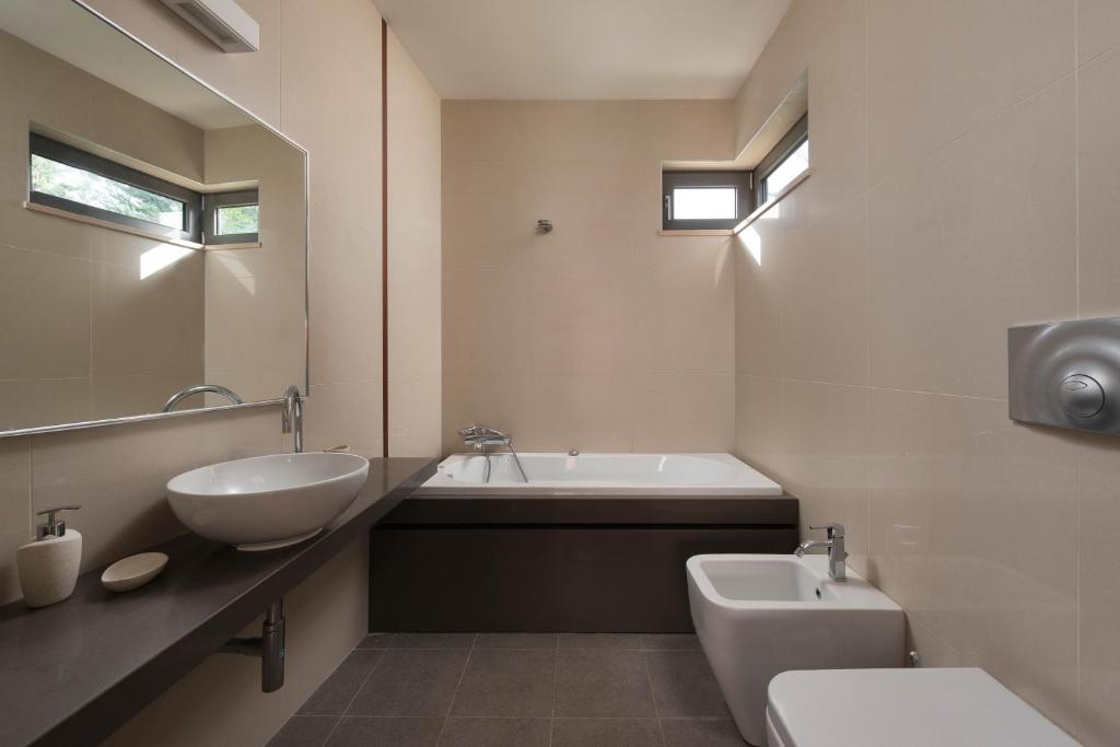 A bathroom at Almond Villa