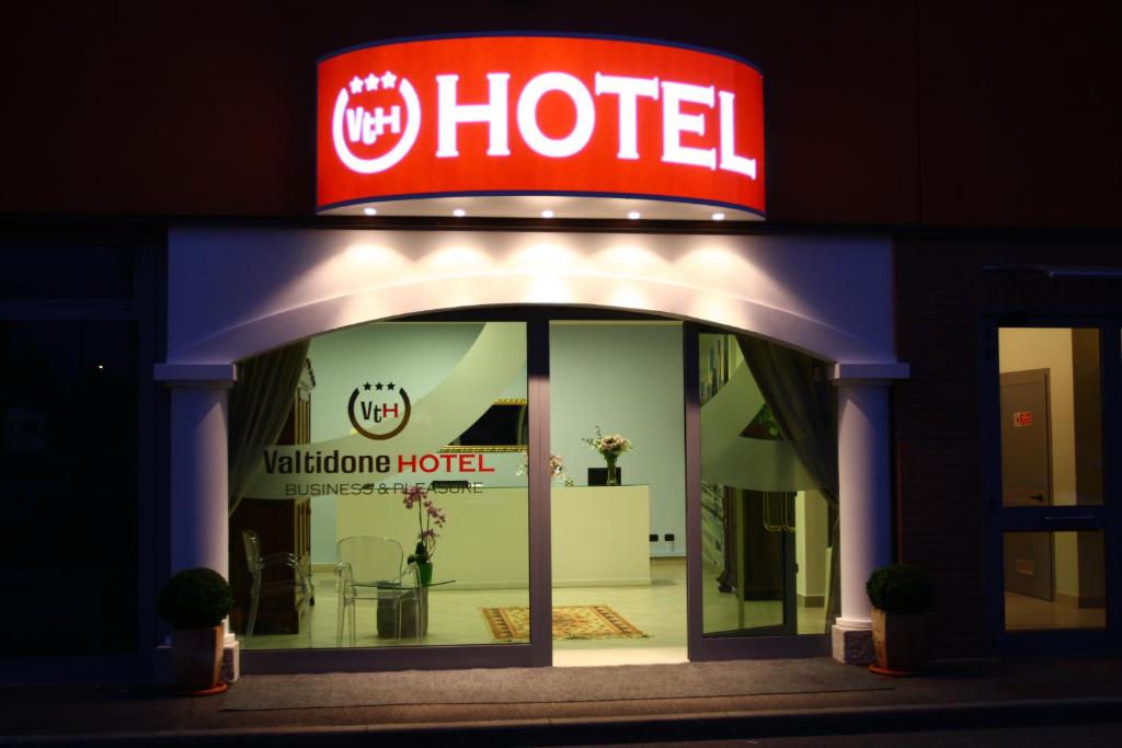 Certifikát, hodnocení, plakát nebo jiný dokument vystavený v ubytování Valtidone Hotel