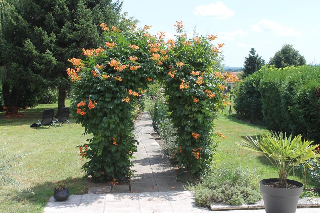 Zahrada ubytování Les Laurentides