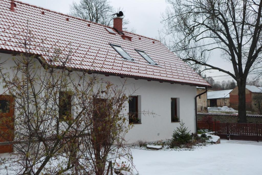 Ubytování u Zámku v zimě