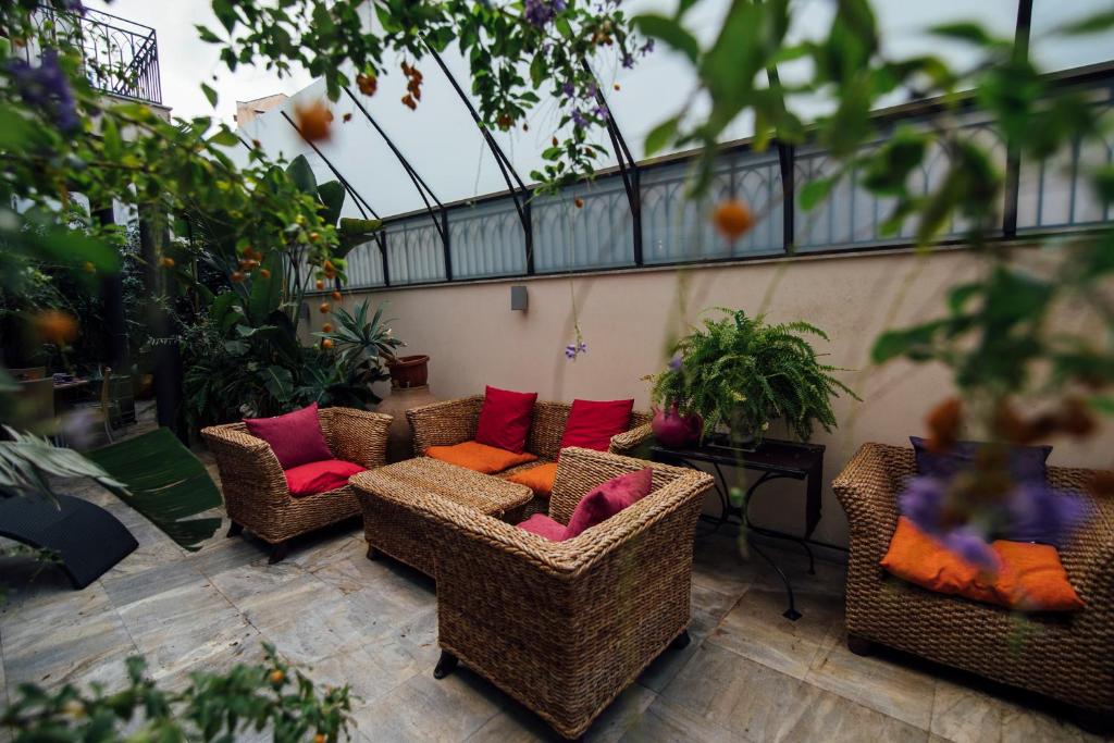 Zahrada ubytování Atmosfere Puniche b&b