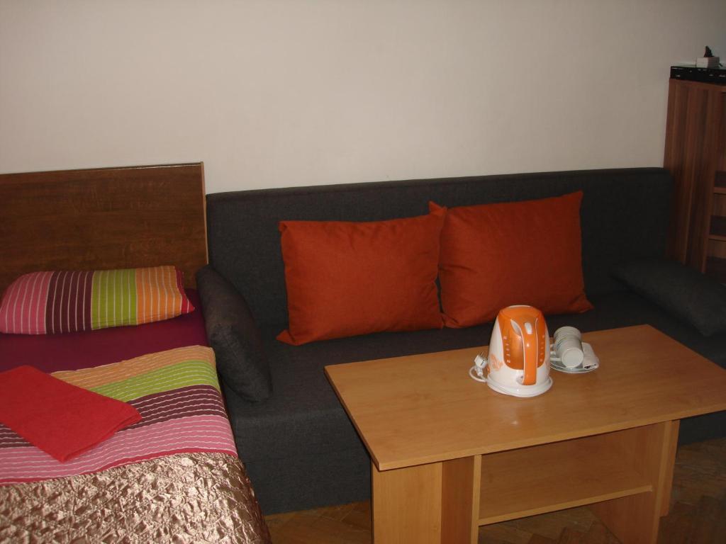 Posezení v ubytování Pension Easy Journey