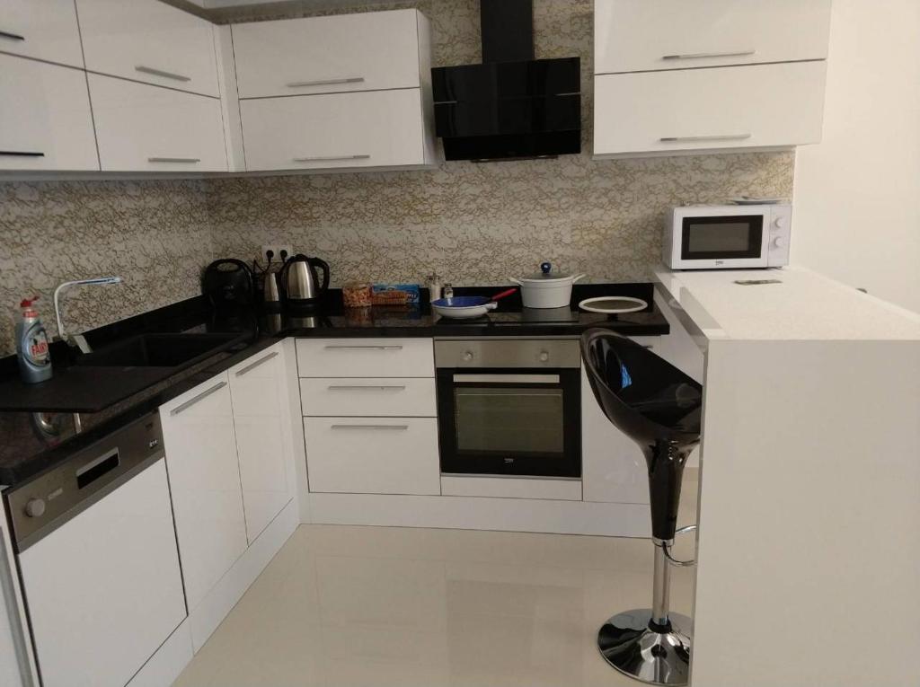 Kuchyň nebo kuchyňský kout v ubytování Best Home 20 Cleopatra Select