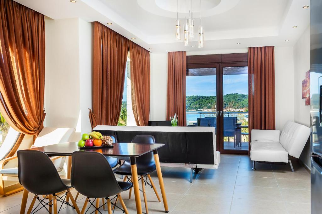 Posezení v ubytování Belohorizonte Fine Accommodation