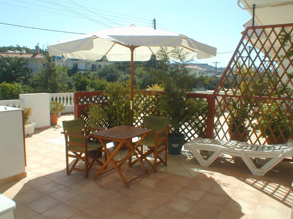 Balkón alebo terasa v ubytovaní Colonial Studio/Apartment