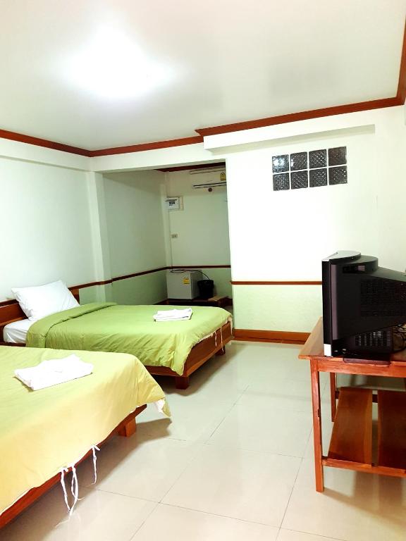 TV a/nebo společenská místnost v ubytování Rayong Phurua Resort