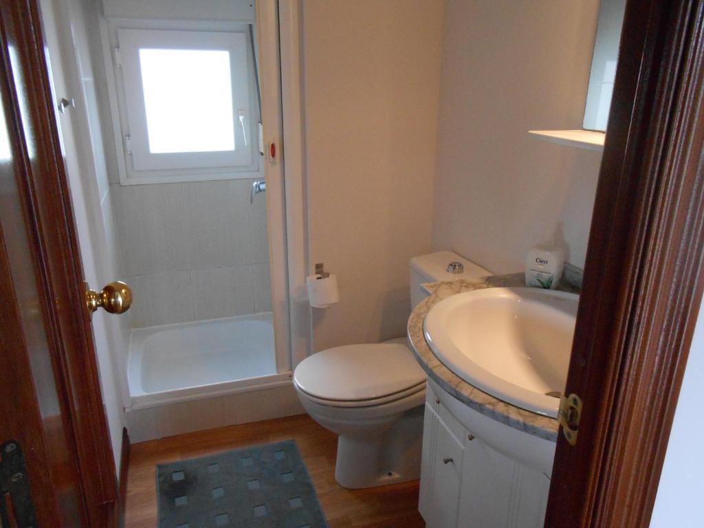 Koupelna v ubytování Villafranco Apartamentos