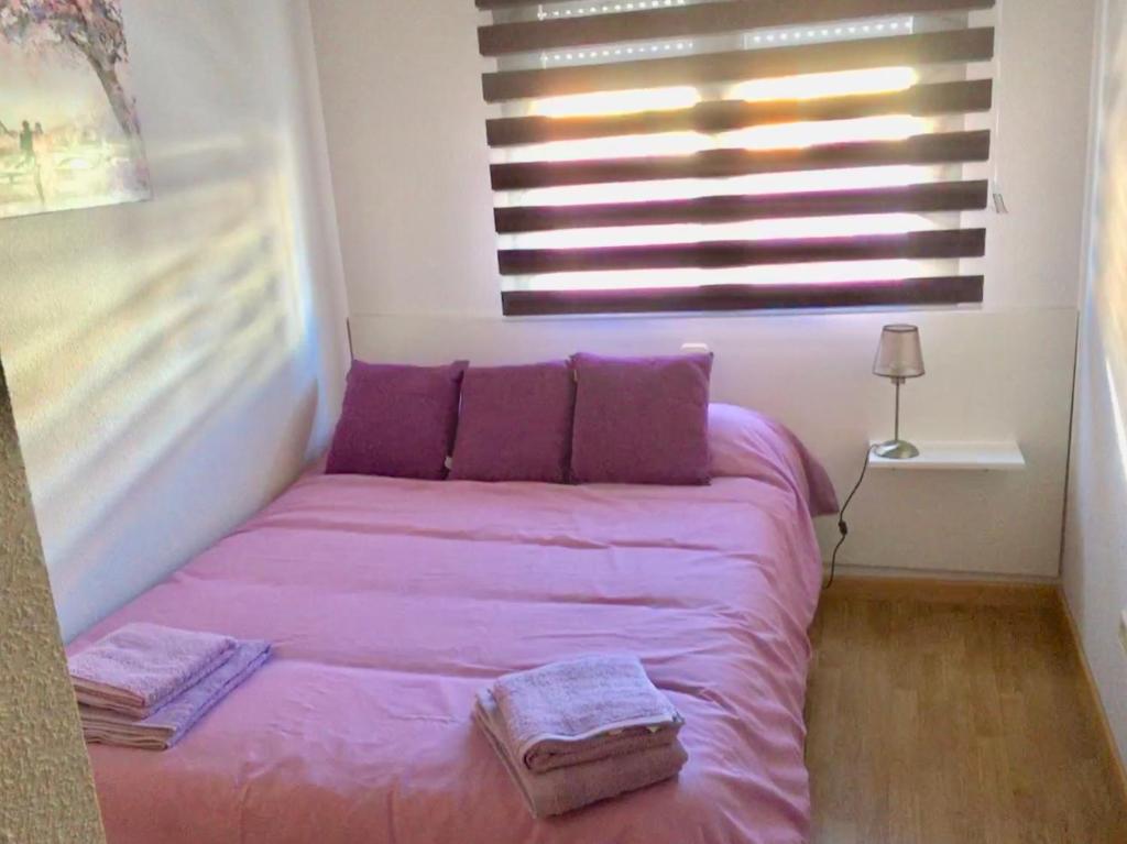 Posteľ alebo postele v izbe v ubytovaní Apartamento Castilla