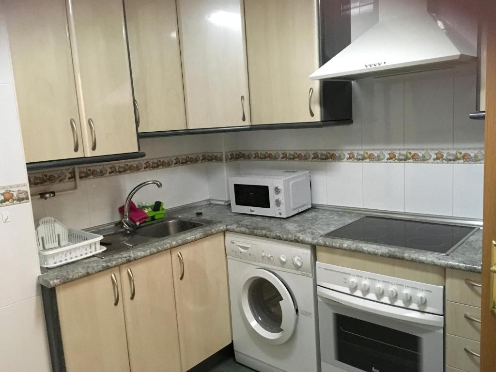 Kuchyňa alebo kuchynka v ubytovaní Apartamento Castilla