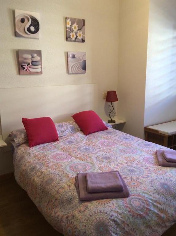 Posteľ alebo postele v izbe v ubytovaní Apartamento Castilla