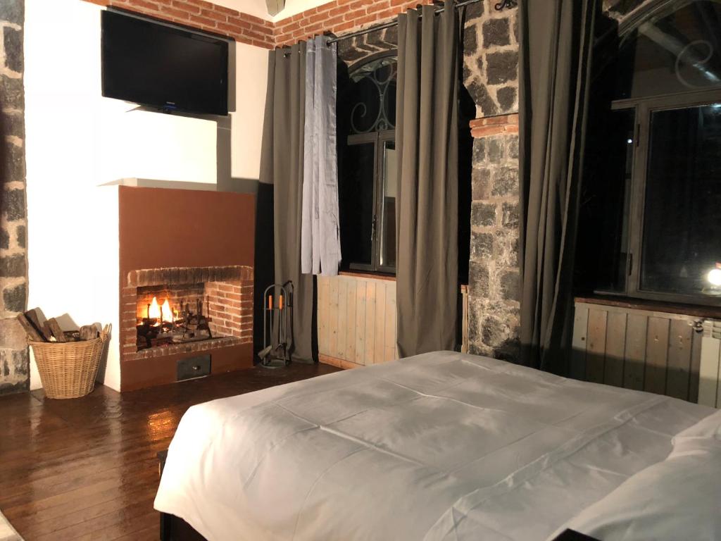 Postel nebo postele na pokoji v ubytování B&B Villa Loriana