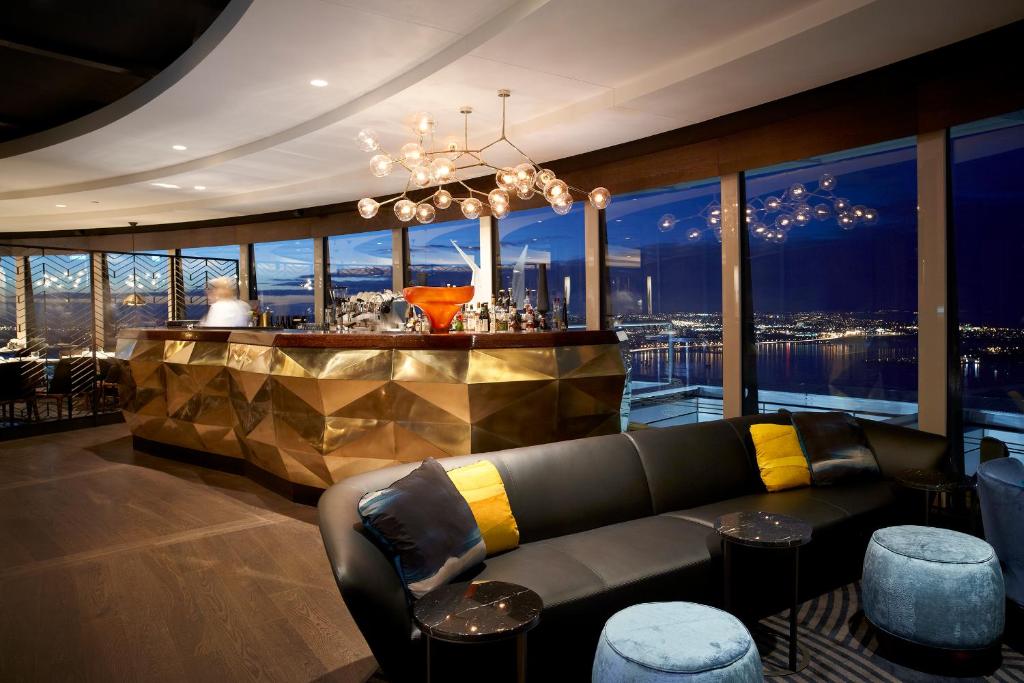 Istumisnurk majutusasutuses SkyCity Hotel Auckland