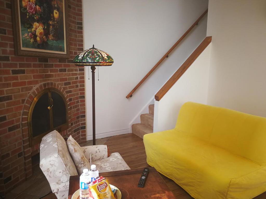Posezení v ubytování Margie Townhome Suites