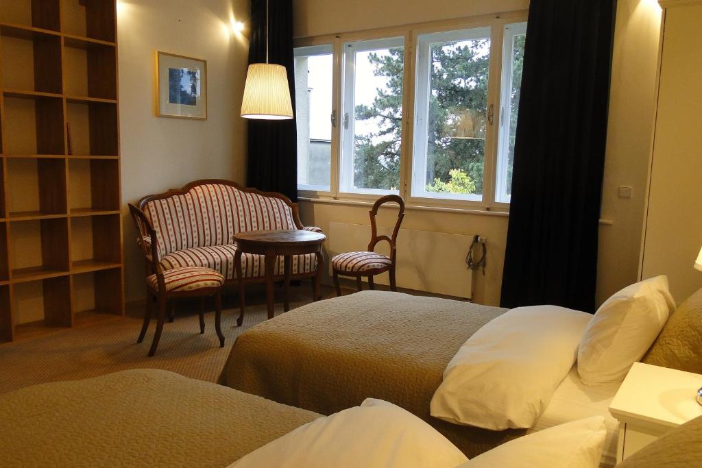 Posezení v ubytování Apartman Brno Stred