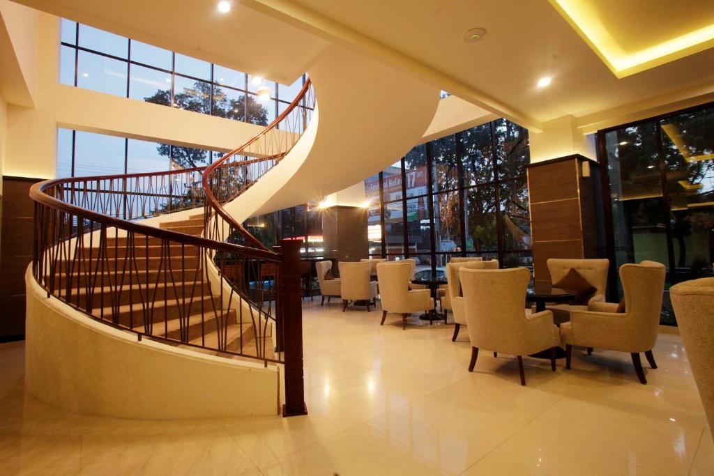 Posezení v ubytování Swiss-Belinn Gajah Mada Medan