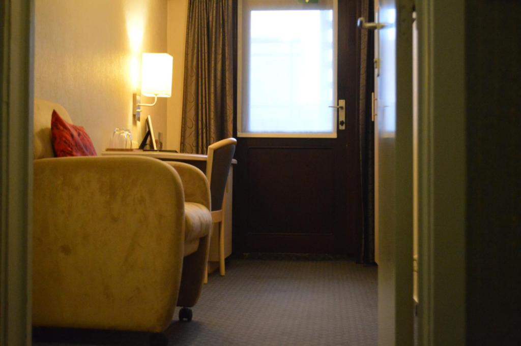 Posezení v ubytování Hotel Honfleur
