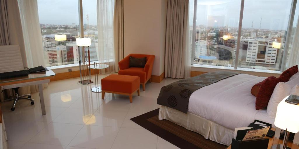 Setusvæði á Lagos Continental Hotel