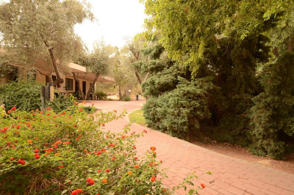 Zahrada ubytování כפר הנופש קיבוץ גדות Kibbutz Gadot Galilean Resort