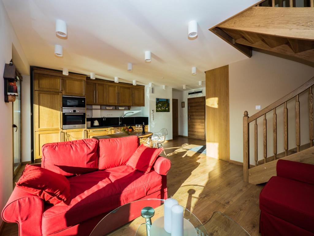 Kuchyňa alebo kuchynka v ubytovaní Apartamenty Bawaria