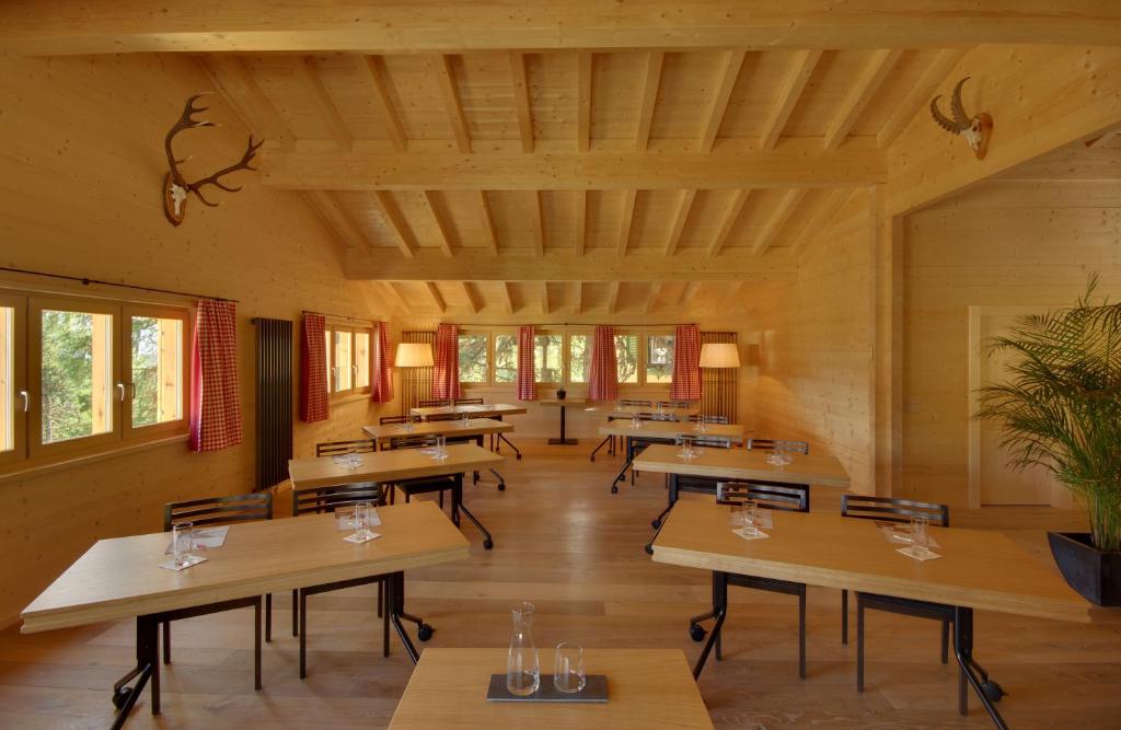 Restaurace v ubytování Schatzalp Hotel