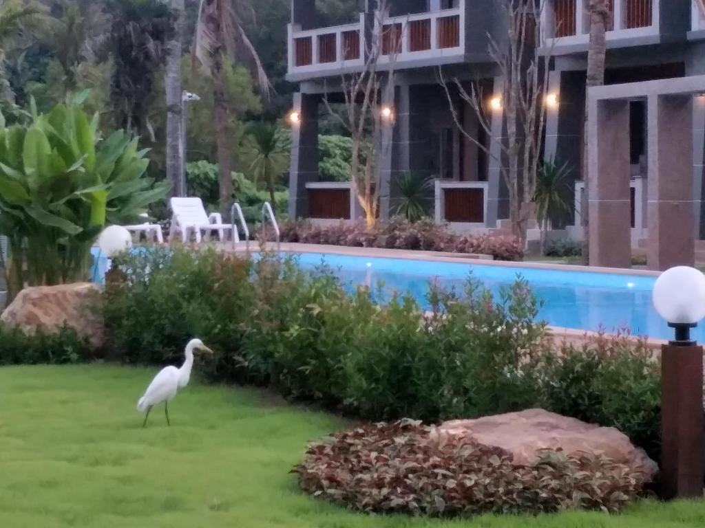 Bazén v ubytování Lanta Infinity Resort - SHA Extra Plus nebo v jeho okolí