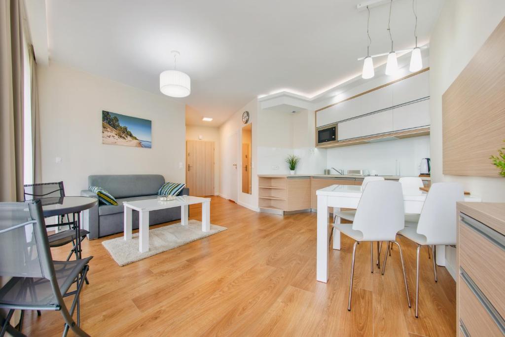 Apartamenty Sun & Snow Marina Kąty Rybackie - blisko Zalewu Wiślanego i portu - One-Bedroom Apartment