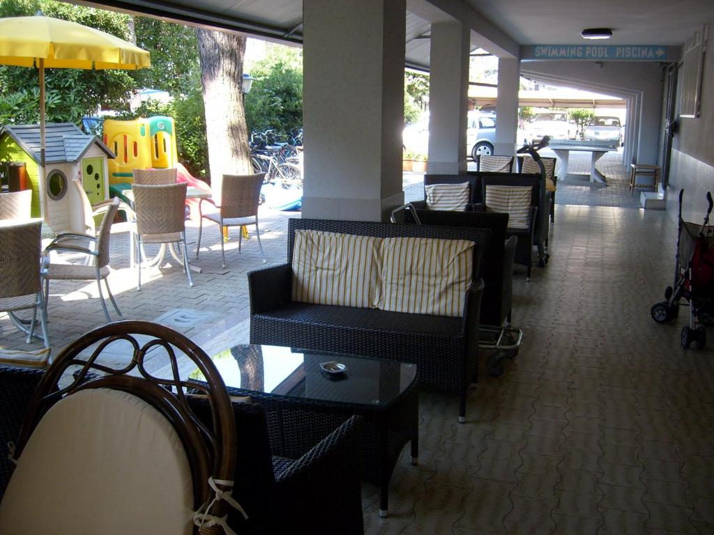 Posezení v ubytování Hotel Giunchi