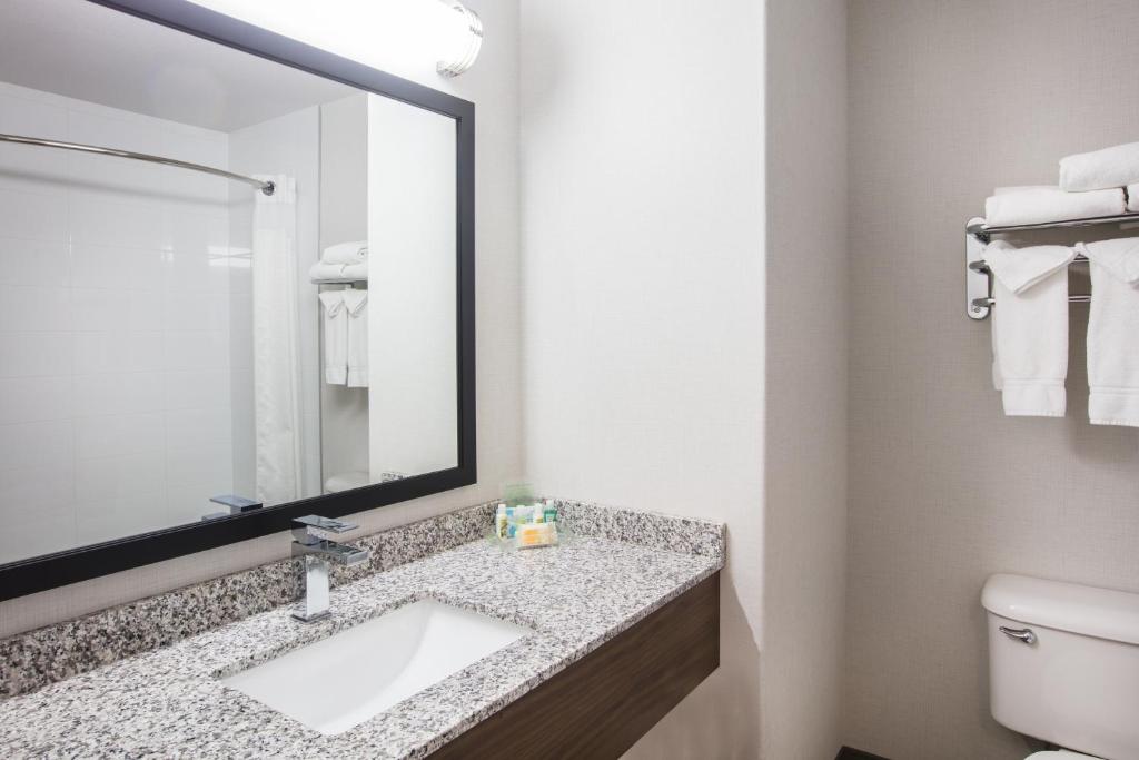 Koupelna v ubytování Holiday Inn & Suites Grande Prairie by IHG