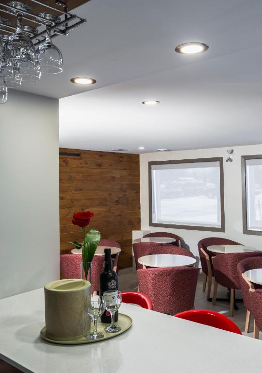 Posezení v ubytování Hotel Bromont