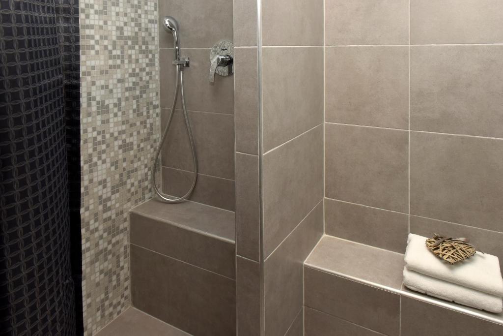 Koupelna v ubytování Walk Inn Váci 78