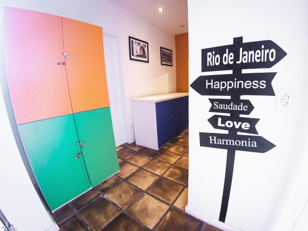Certifikát, hodnocení, plakát nebo jiný dokument vystavený v ubytování Bamboo Rio Hostel