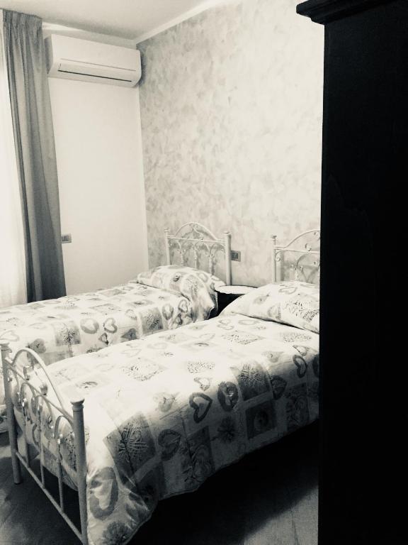A bed or beds in a room at San Michele