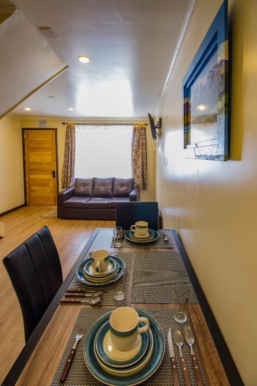 Posezení v ubytování Apartamentos Entre Fronteras