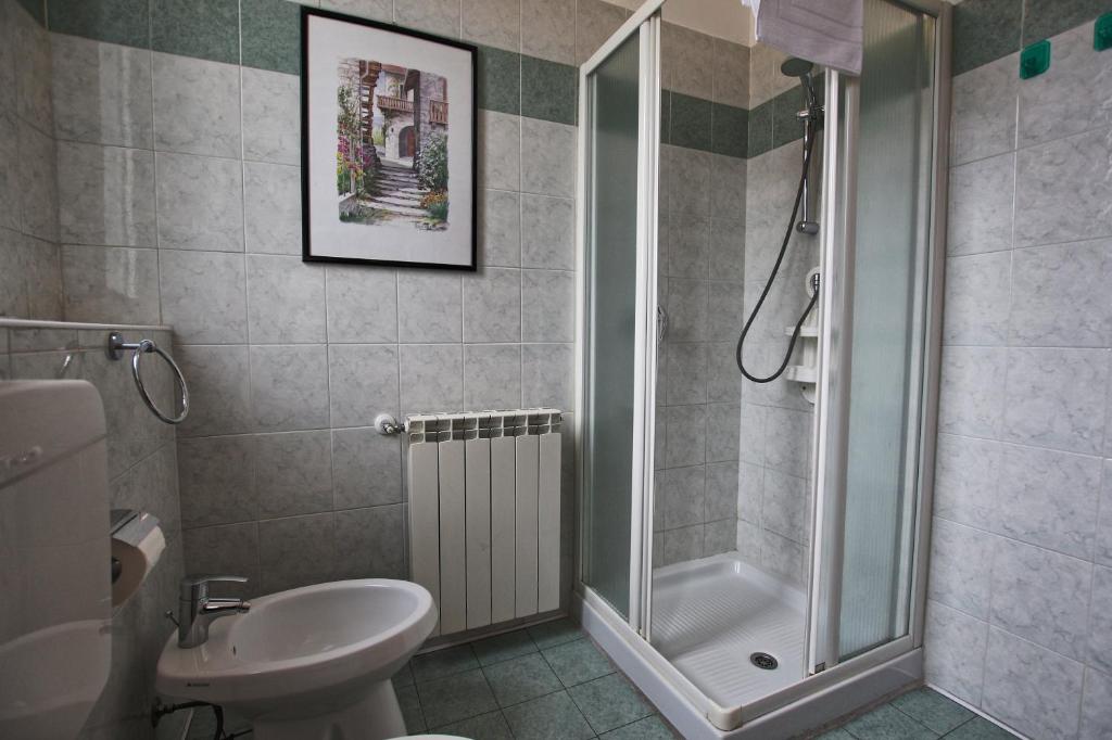 Koupelna v ubytování La Chiocciola Guesthouse Briantea