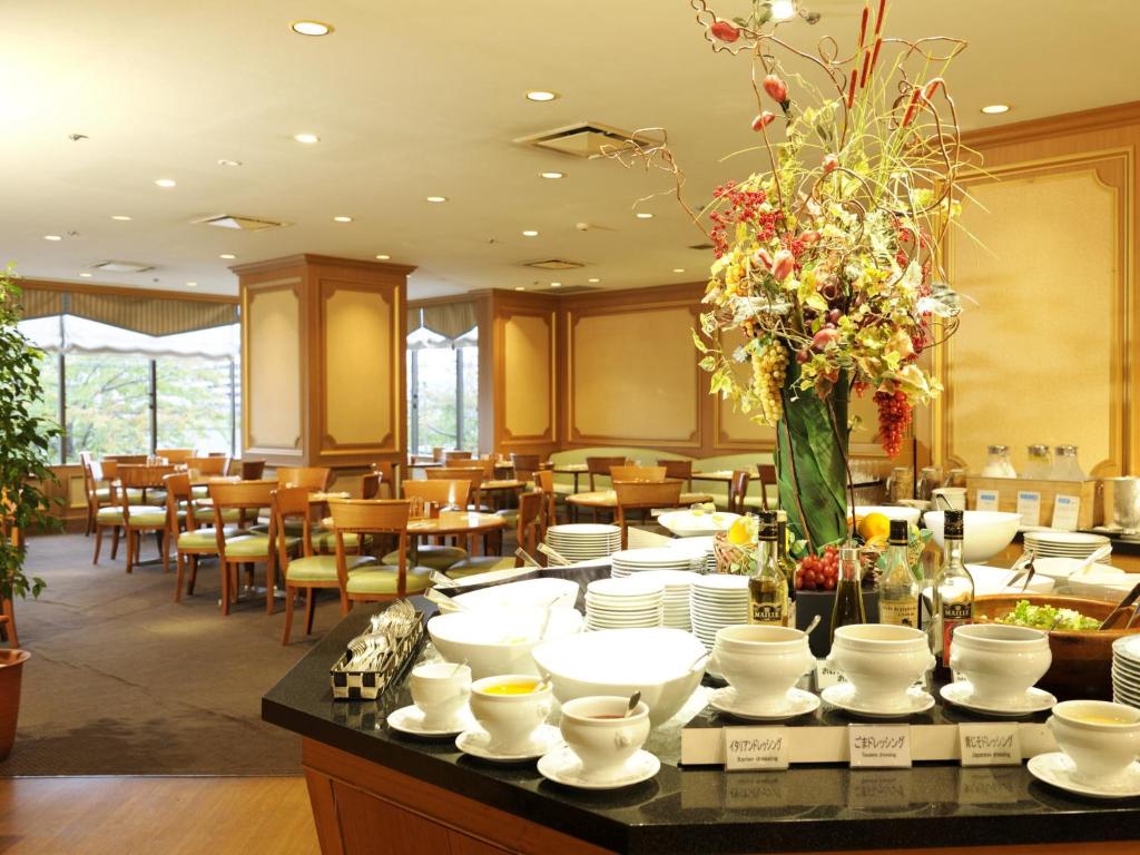 Restaurace v ubytování Hotel Okura Niigata