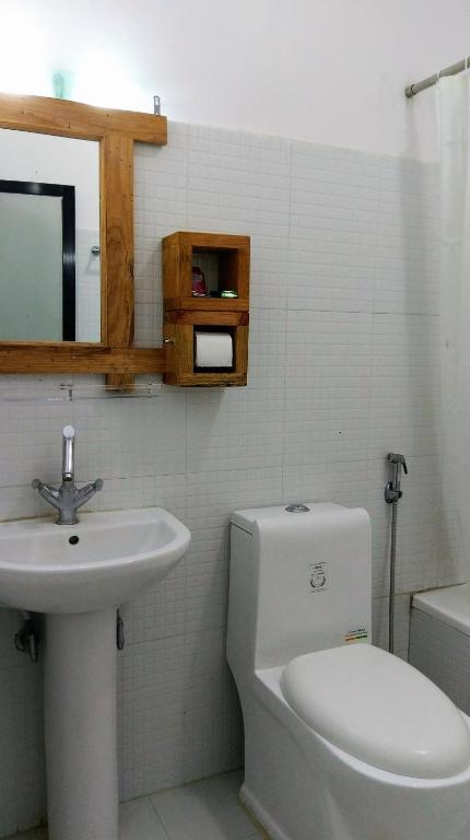 Baðherbergi á Gantavya Resort