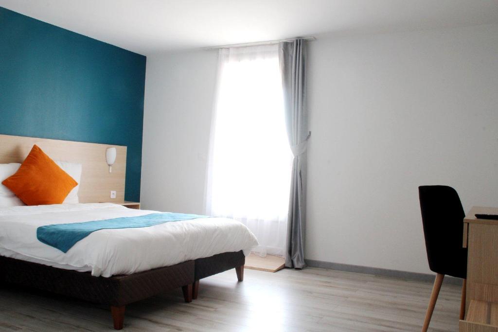Voodi või voodid majutusasutuse Saglam Hôtel toas