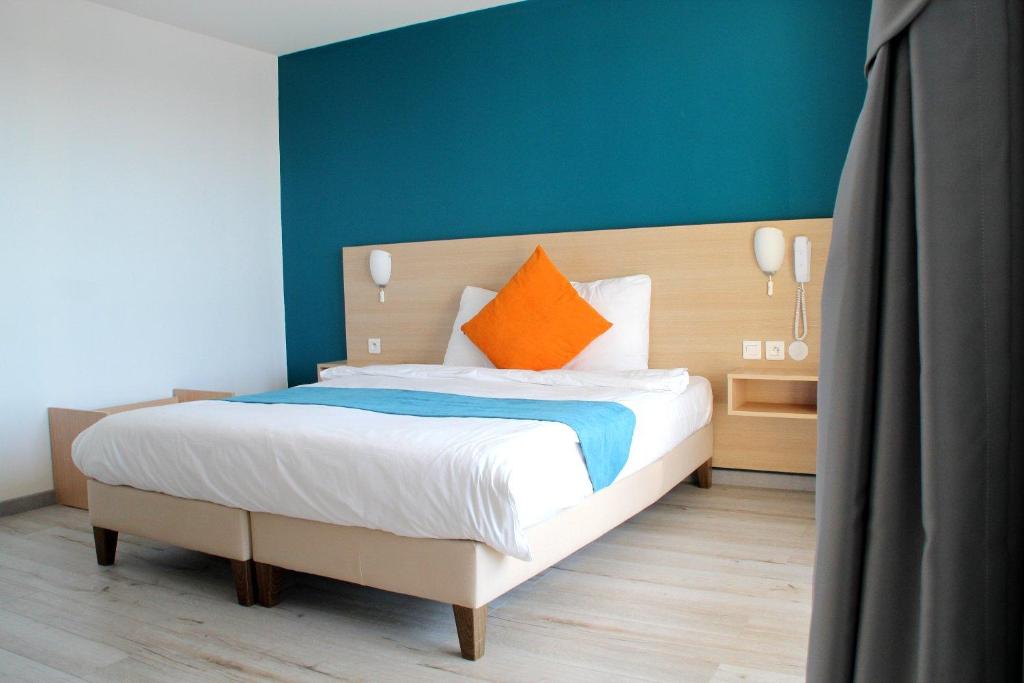 Voodi või voodid majutusasutuse Saglam Hôtel toas