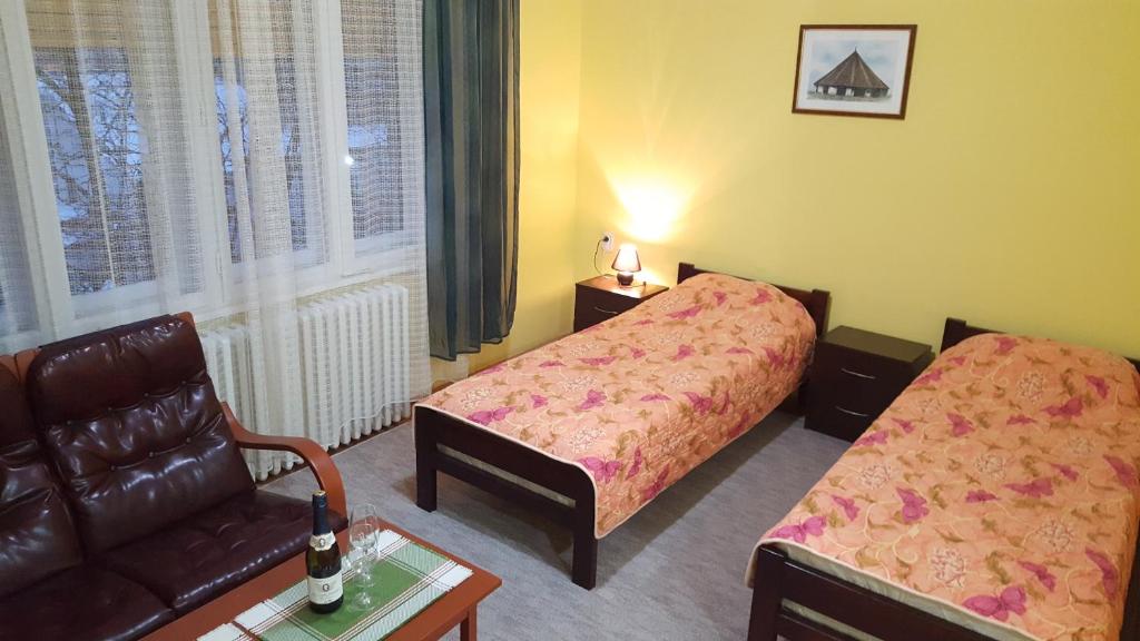 Кровать или кровати в номере Apartment Roxana Centar