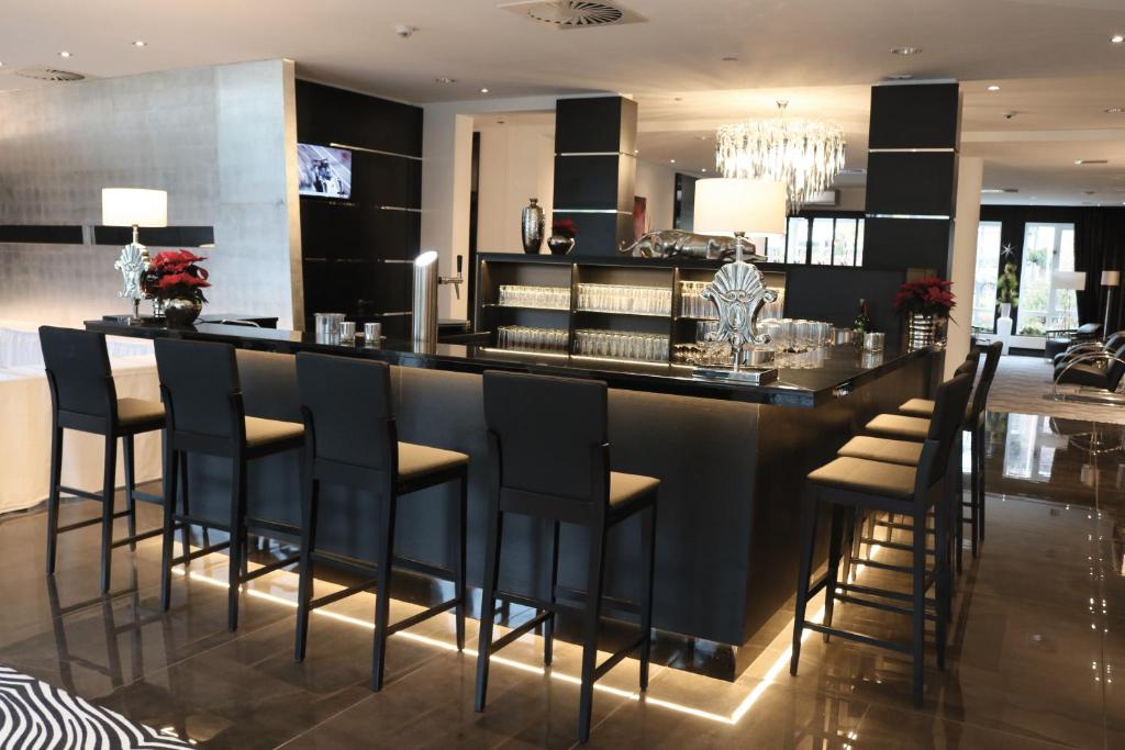 Posezení v ubytování Kurhaus Design Boutique Hotel