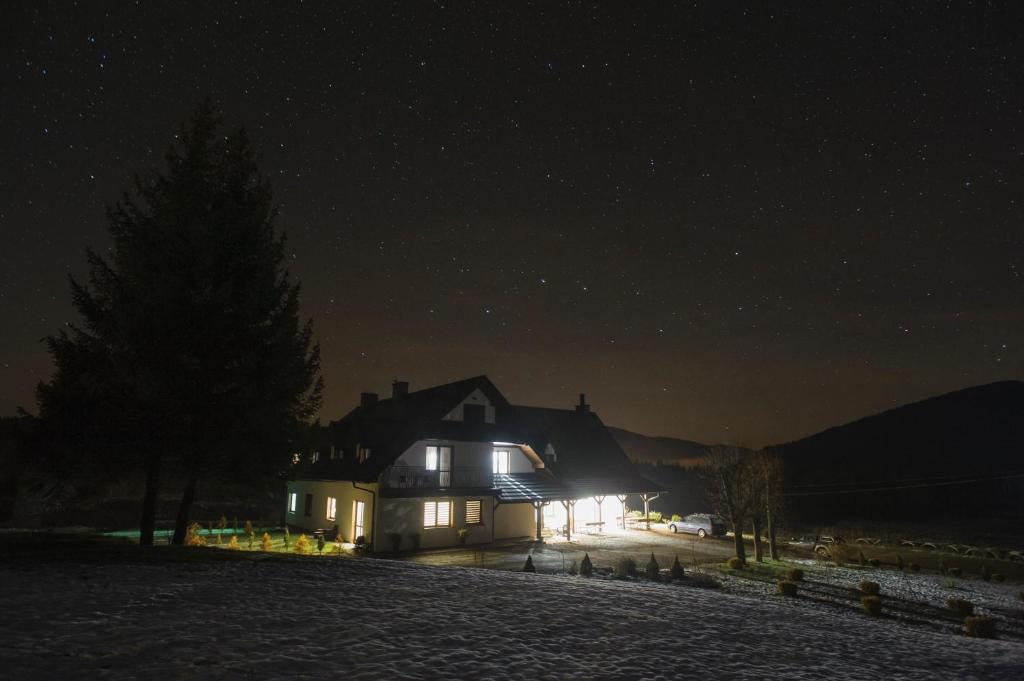 Budova, kde se bed and breakfast nachází