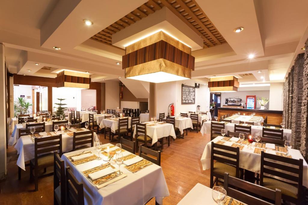 Restaurace v ubytování Inti Punku Machupicchu Hotel & Suites