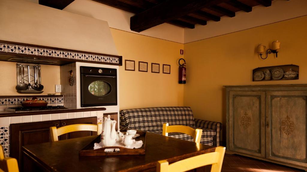 Część wypoczynkowa w obiekcie Agriturismo Fattoria Rozzalupi